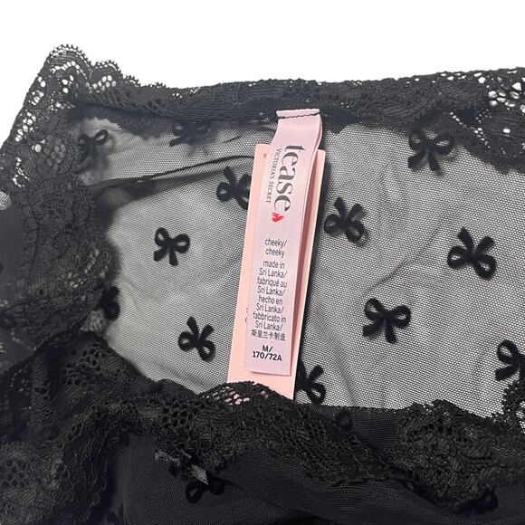 Victoria's Secret Tease Unlined Demi Bra and Lace-Trim Cheeky Panty Set 34DDD/M - Picture 4 of 4